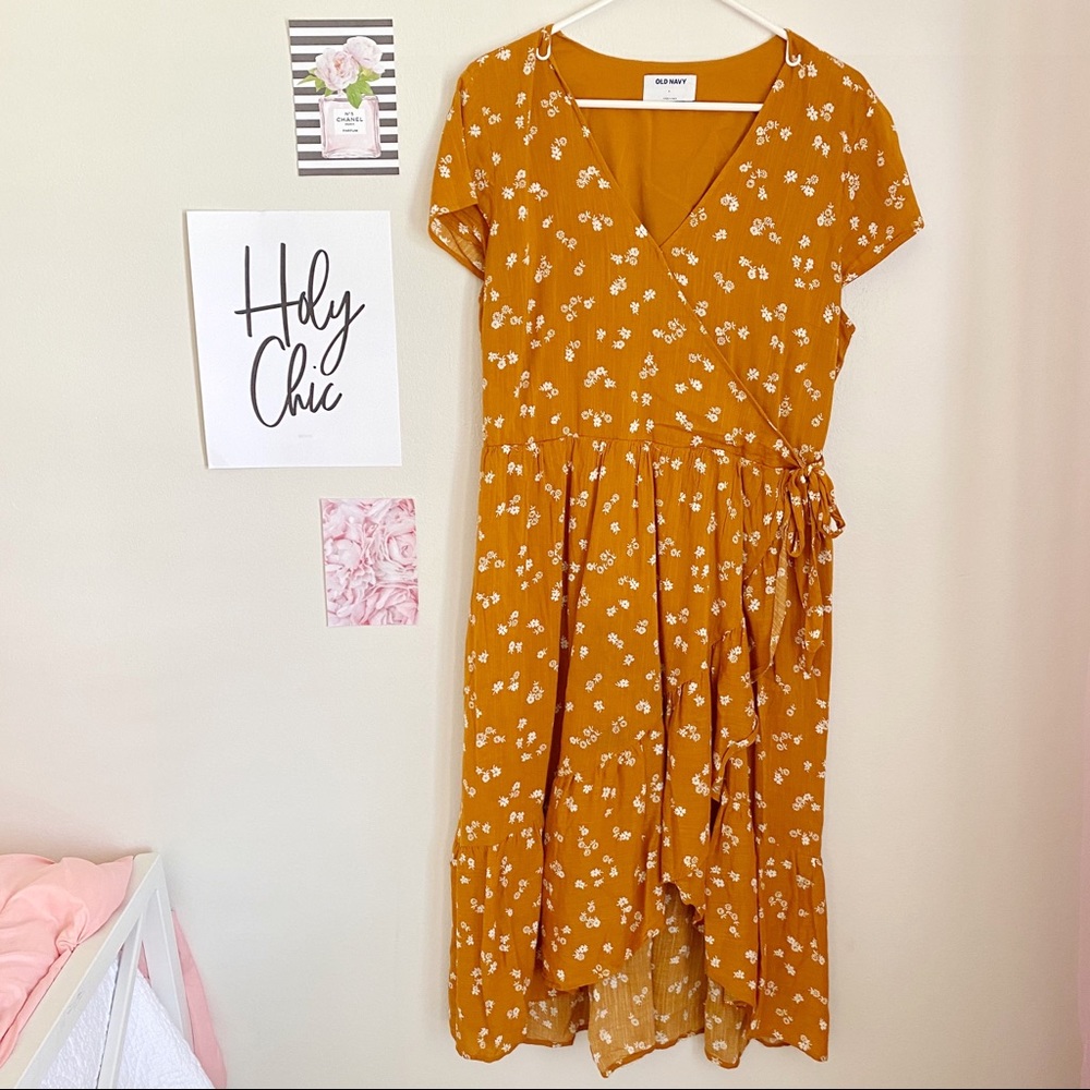 Old Navy Wrap Dress L
